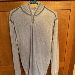 True Grit Bowery Burnout Long Sleeve Hoodie
